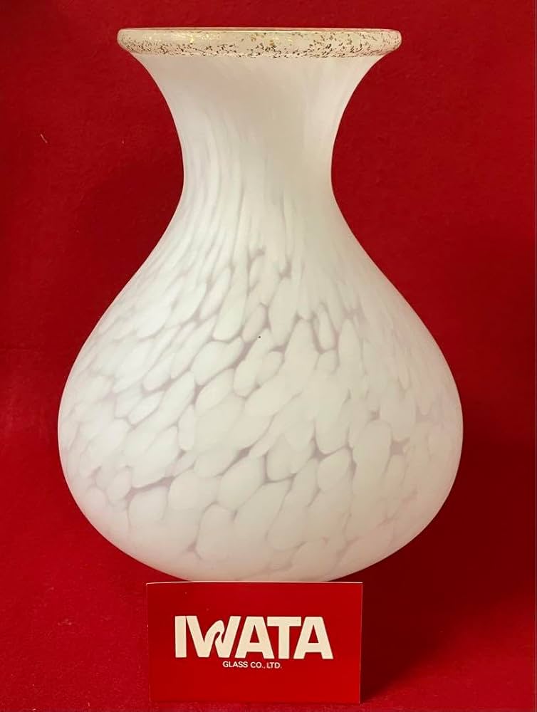 IWATA 岩田ガラス花瓶